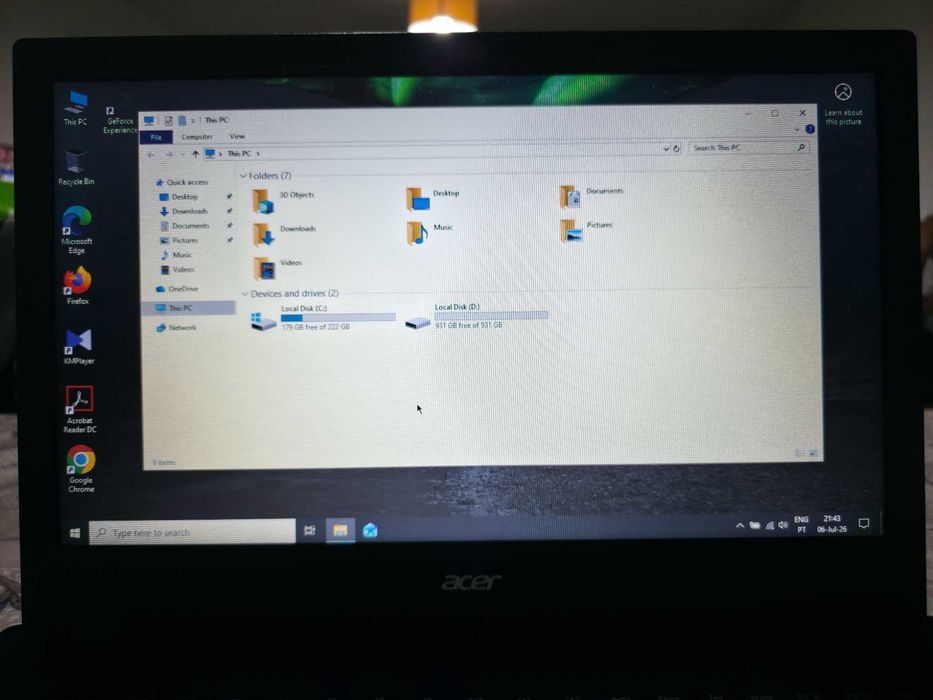 Pórtatil Acer TravelMate