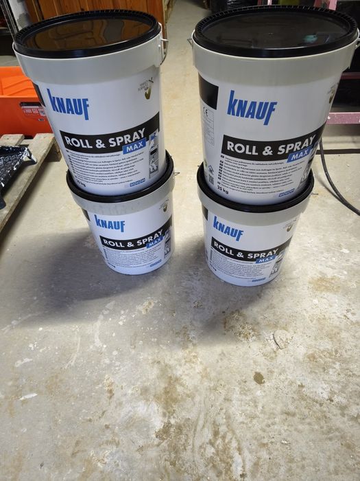 Gotowa masa szpachlowa Roll&Spray Max Knauf 25kg