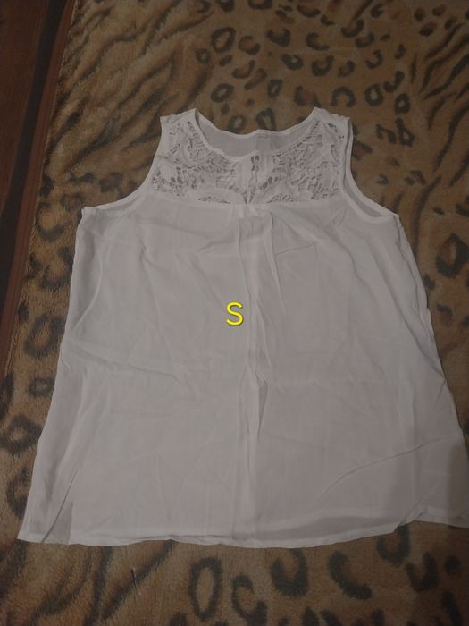 Bluzeczka z koronka bokserka