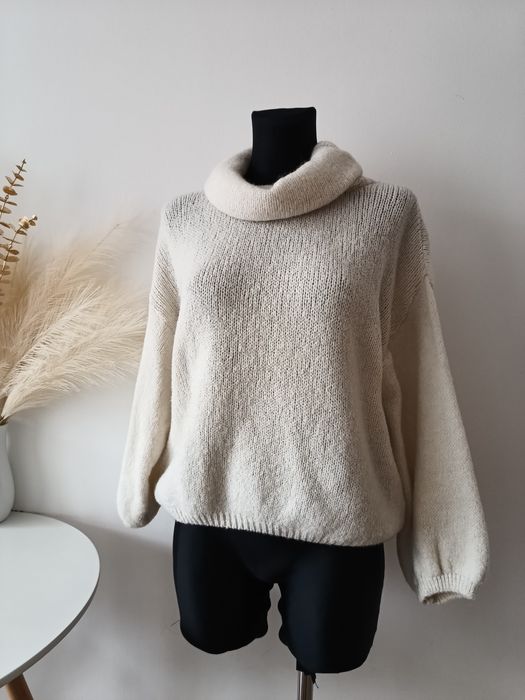Sweter z wełną i alpaką