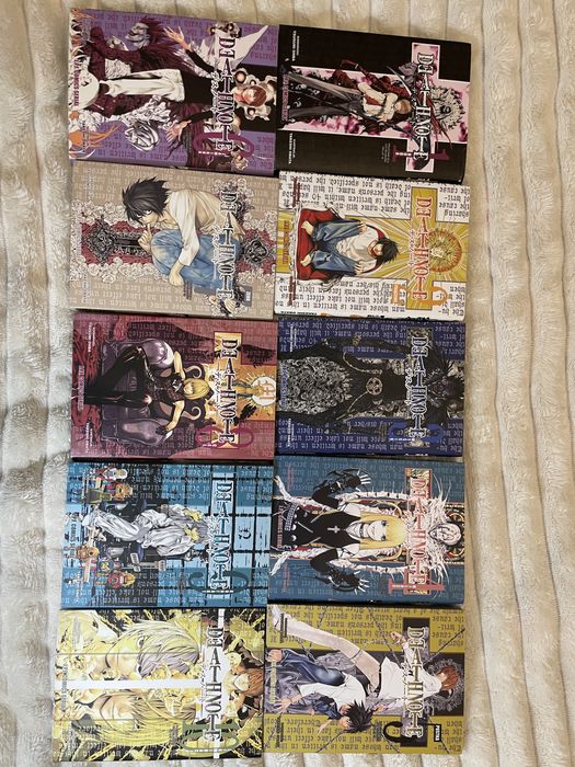 Death Note manga tom 1-10