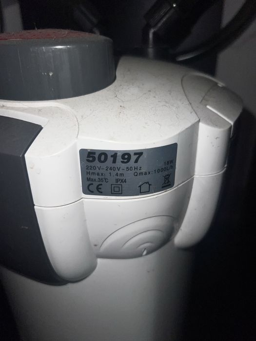 Aquario cubo 50cm tudo incluido