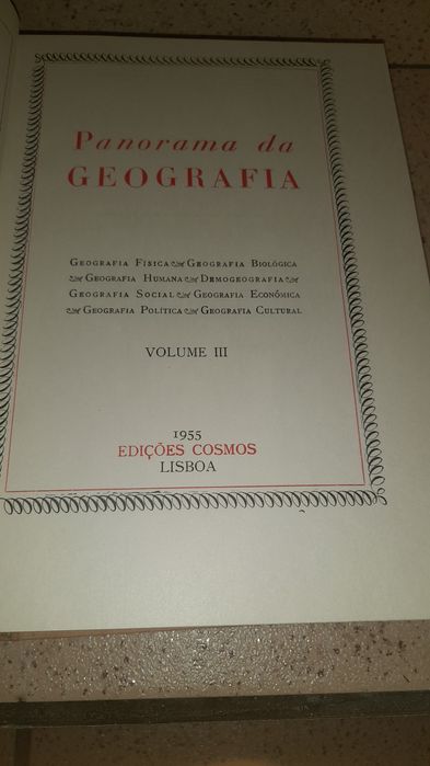 Panorama de geografia volume III