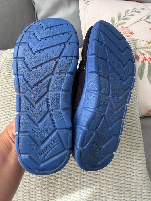 Kapcie na rzepy Superfit rozmiar 28