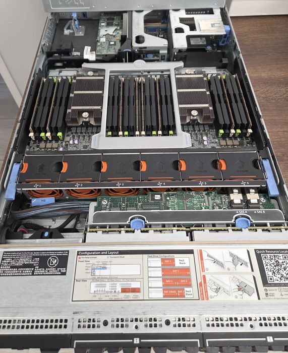 serwer DELL PowerEdge R820 4x8c Intel E5 4620 | 256GB RAM | H710p