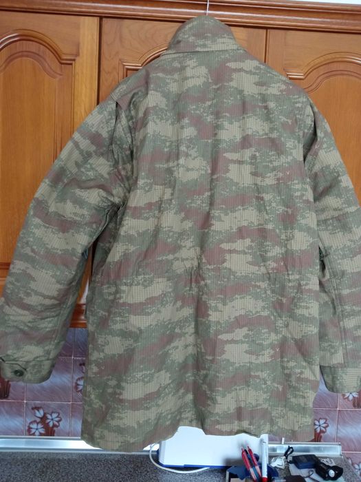 Parka da farda militar de combate paraquedistas Exército Turco M2008