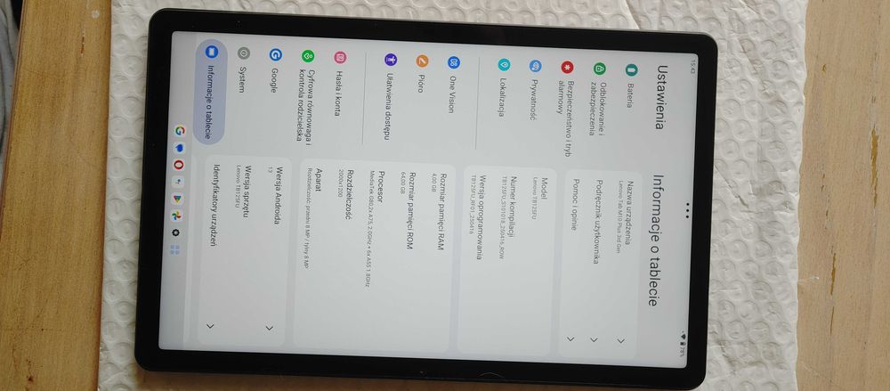 Lenovo TAB M10+ 3 gen (TB125FU) 4/64GB WiFi