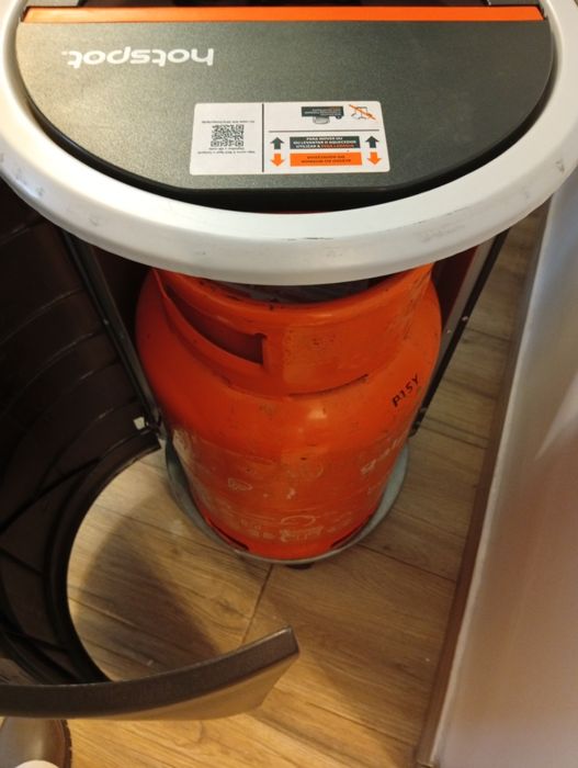 Aquecedor a gás hotspot