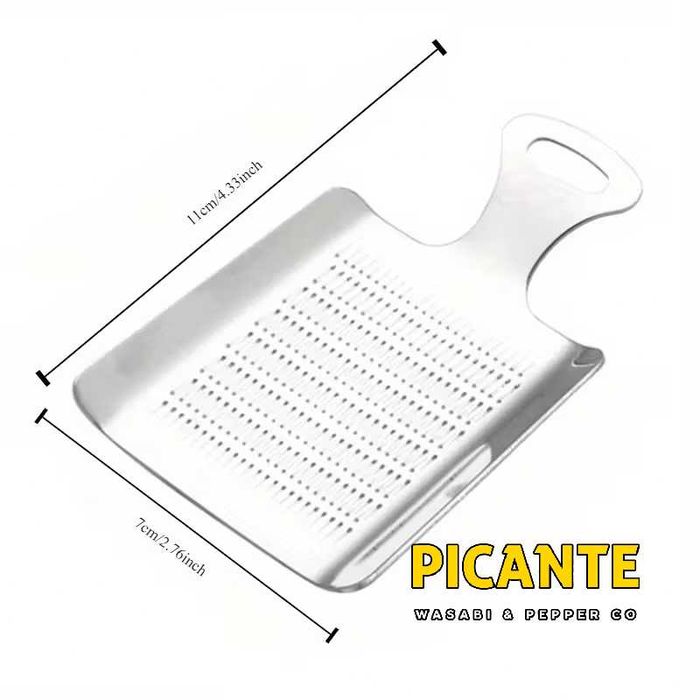 Wasabi Fresco (Rizoma Japonês) — Kit Sushi com Ralador