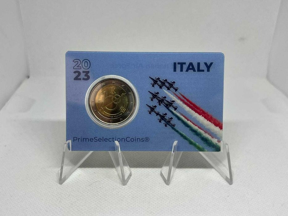 Itália 2023 - Coin Card 2€ 100° aniversário - Força Aérea Militar