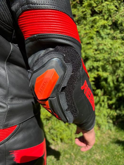 Kombinezon, zestaw kurtka, spodnie, rękawice buty na motor