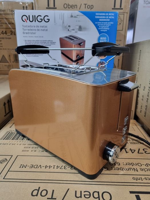 Металевий тостер Quigg,SilverCrest (Німеччина)
