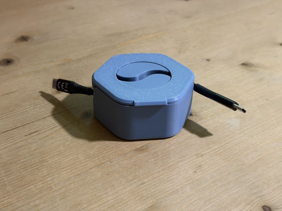 Organizador de Cabos Anti-Nós 3D | iPhone, MagSafe, USB-C, etc | Desde 4€