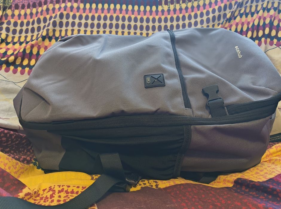 Ecohub plecak podręczny kabinowy Ryanair 20l, 40x20x25cm szary,nowy