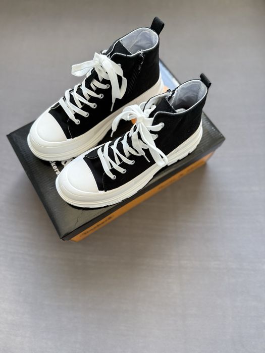 Dockers By Gerli Damskie trampki z skory Nowe z metka. na platformie 39