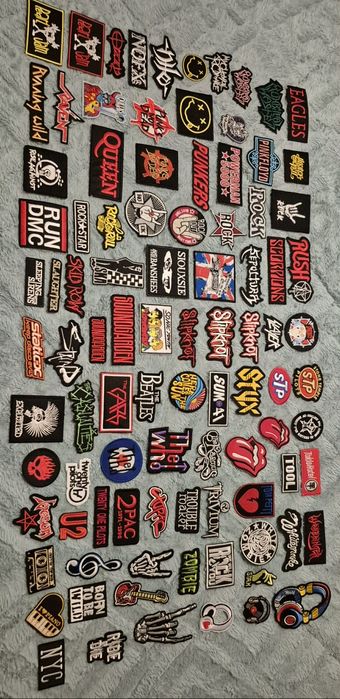 Patches de Bandas Rock Metal e Outros 2/2