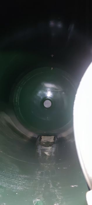 Ємність,бочка,ёмкость эмалированная (зелёная эмаль)20м. куб