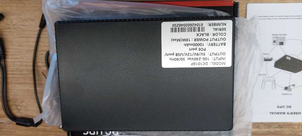 Lifepo4 Mini UPS ДБЖ для роутера, батарея Lifepo4
