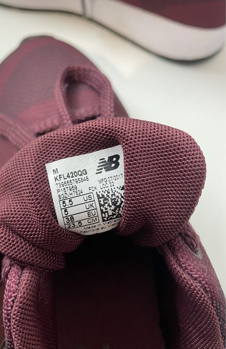 New Balance 420 bordeuax