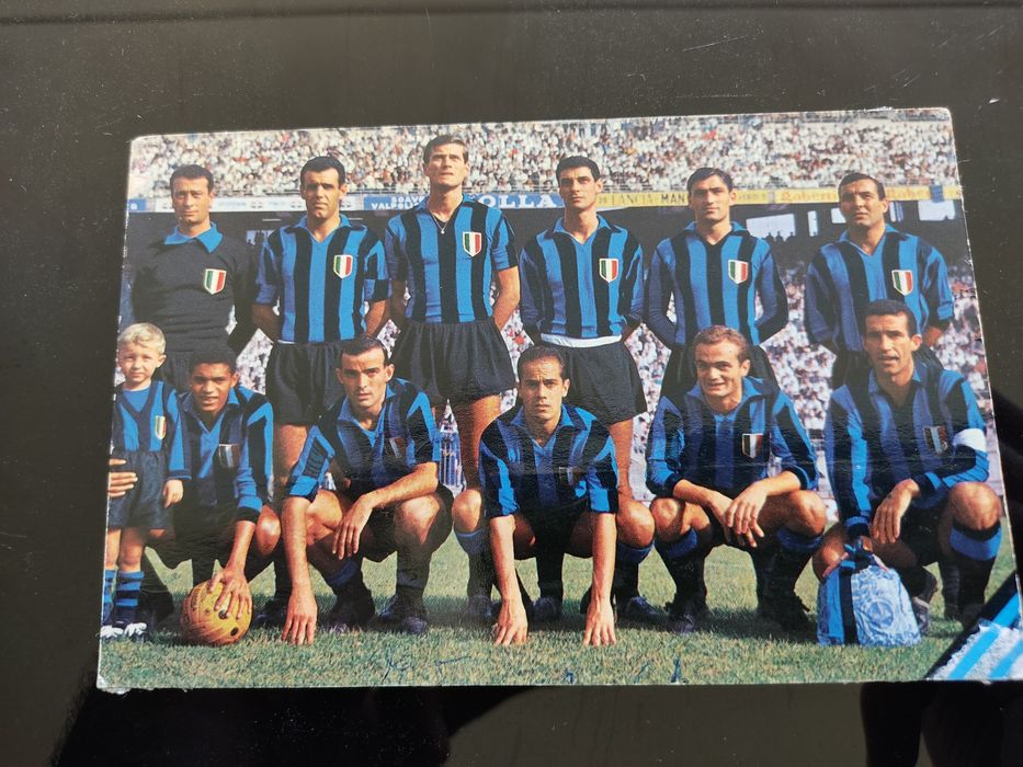 Postal do Inter de Milão 1963 /64