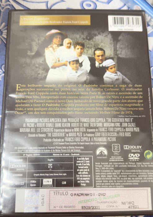 Coleção O Padrinho Widescreen Collection – Trilogia DVD