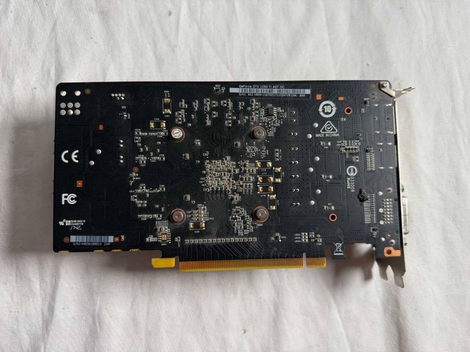 Karta graficzna MSI GTX 1050 Ti 4GB GDDR5