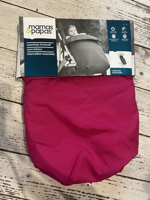 Różowy śpiwór do wózka mamas&papas nowy