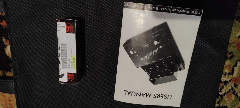 Valve drive EBS pre-amp pedal