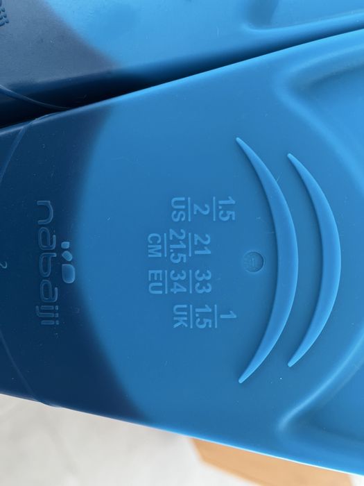 Barbatanas NABAIJI Silifin azul-amarelo