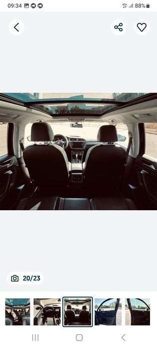 ІДЕАЛЬНИЙ СТАН АВТО Volkswagen Tiguan 2021,2.0лTSI