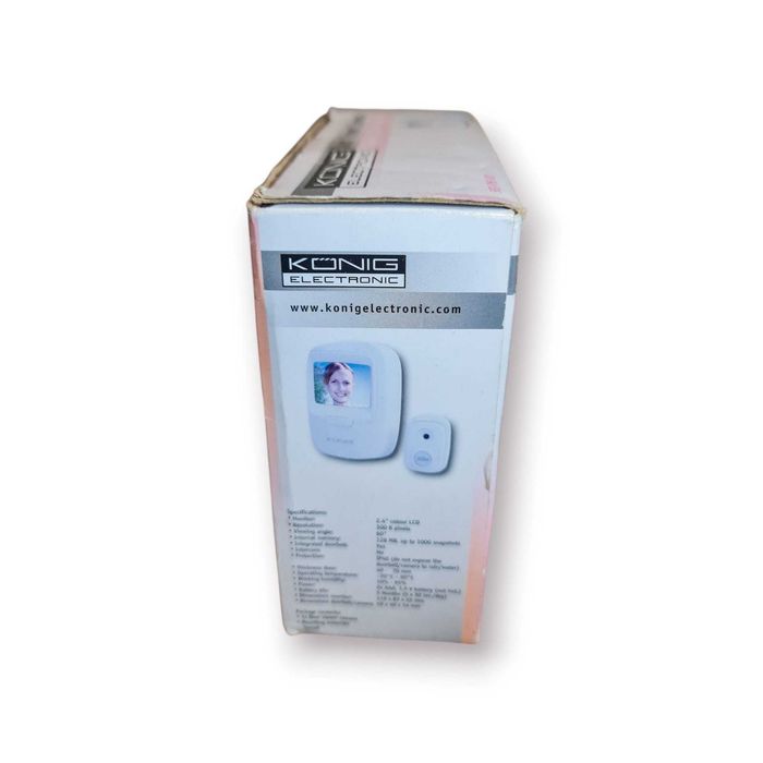 Konig Electronic SEC-PH380 – Câmara Digital de Porta (Nova)