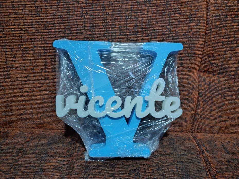 Nomes personalizados 3d