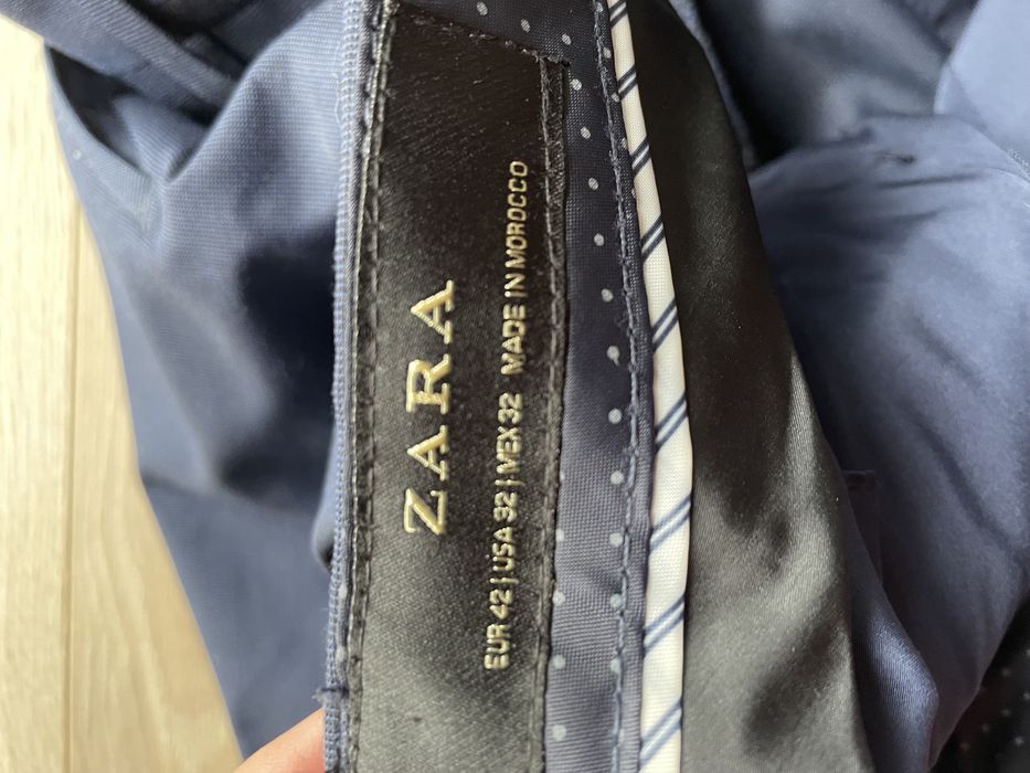 Garnitur granatowy z zary rozmiar eur 40
