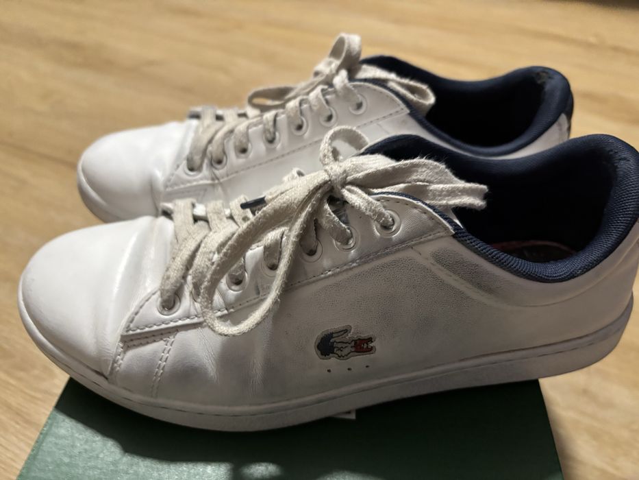 Buty Laocste męskie, białe, rozmiar 40,5