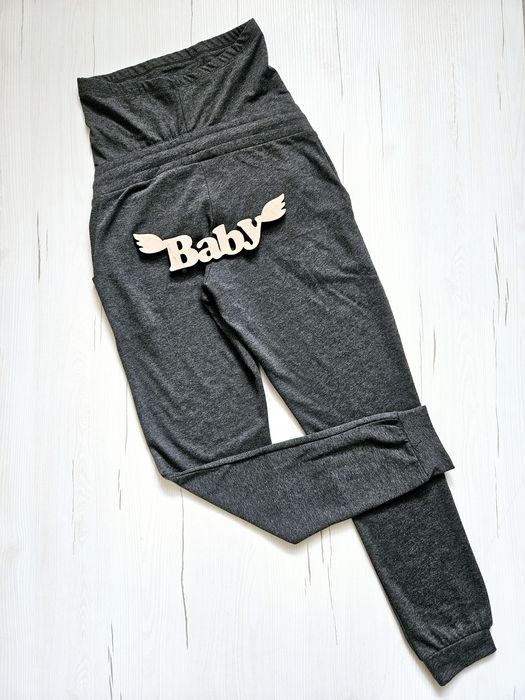 Штани спортивні для вагітних, XS (42-44), Німеччина,брюки сірі для ваг