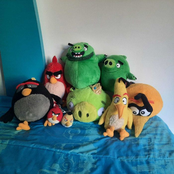 Peluches Angry Birds – Conjunto