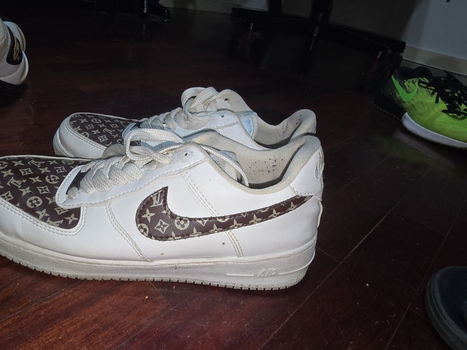 Nike airforce x louisvitton