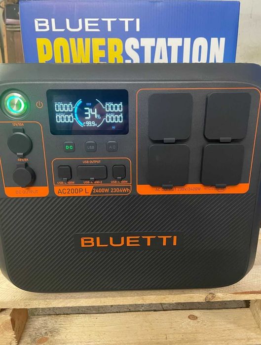Зарядна станція BLUETTI AC200PL 2400Вт/2304Вт/год