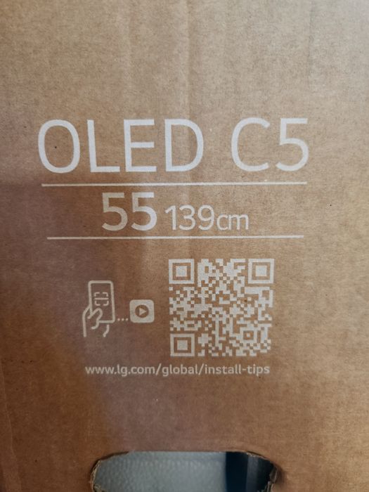 LG OLED C5 55, 4K, 144hz, HRD10+, Smart TV