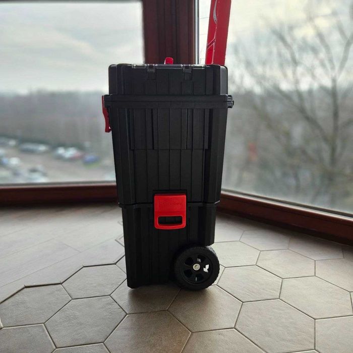 XXL Nowy Zestaw 4w1 Skrzynka Narzędziowa na kółkach + Walizka +GRATISY