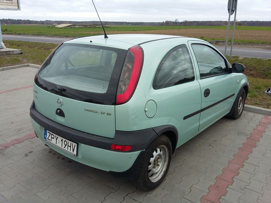 Opel Corsa C 1.7 Diesel Isuzu Dl. 2001 rok. 65 hp. ///CZĘŚCI RÓŻNE ///