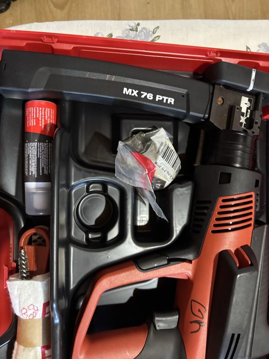 Hilti DX 76 PTR – Pistola de Fixação de Alta Performance + Acessórios