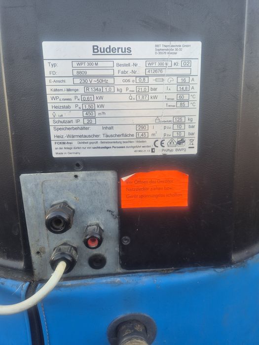 Pompa ciepła Buderus