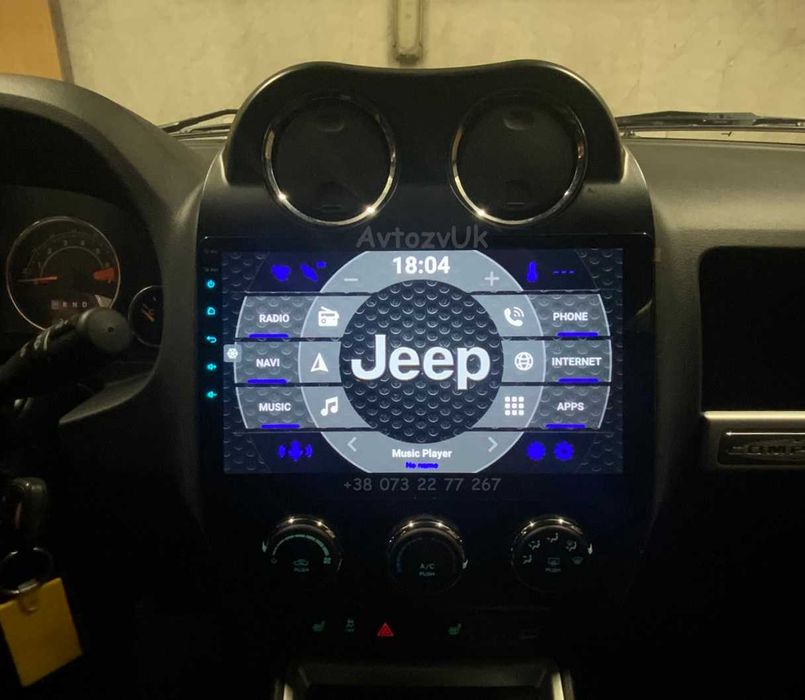 Магнитола COMPASS Jeep PATRIOT 2 din Компас Патриот CarPlay Android 15