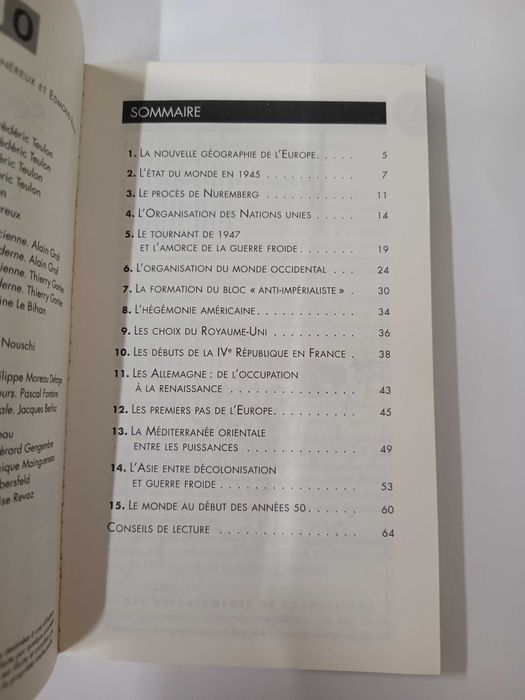 Bilan de lá Esconde Guerre Mondiale, de Marc Nouschi