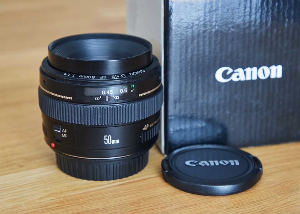 Obiektyw Canon EF 50mm f 1.4 USM