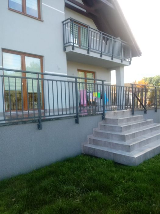 Balustrada Poręcze Aluminiowa 25 metrów bieżących