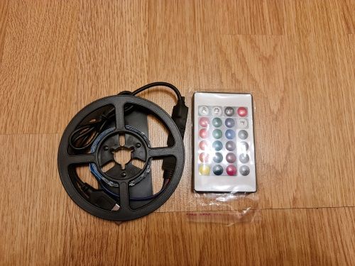 Led RGB 1M para TV quarto sala luz comando