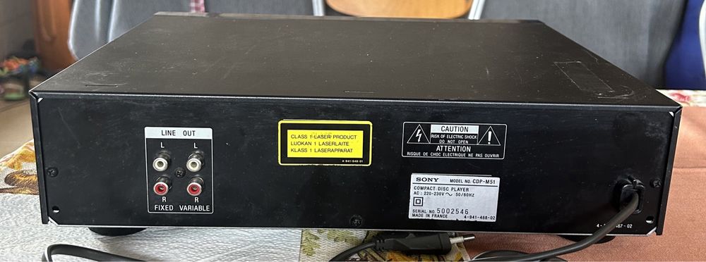 Leitor cd sony cdp-M51