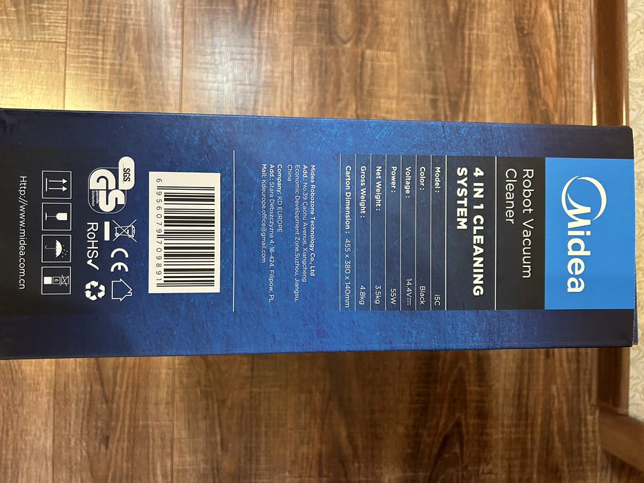 Робот-пилосос Midea i5c